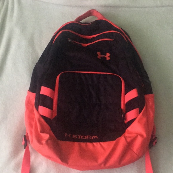 maroon under armour backpack